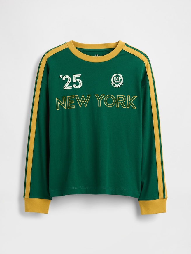 サッカー ジャージー GAPロゴ Tシャツ (キッズ)-0