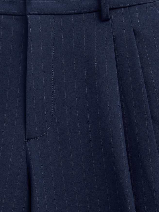 GapStudio ミッドライズ プリーツ バギートラウザー-4