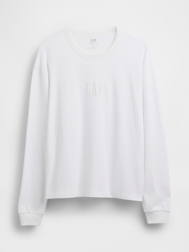 GAPロゴTシャツ-4