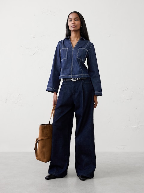 HAUT EN CHAMBRAY