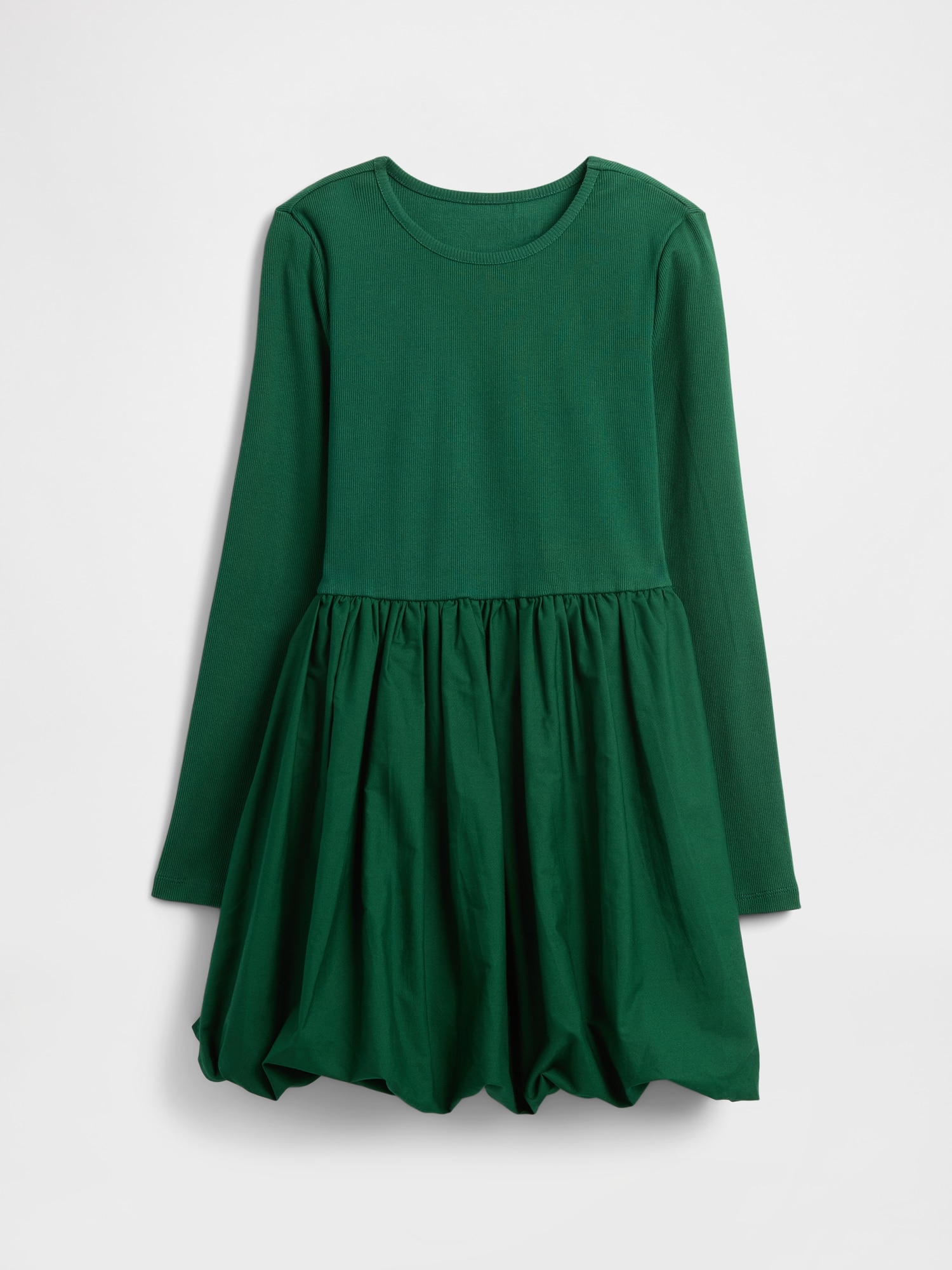 Kids puff sleeve bubble dress