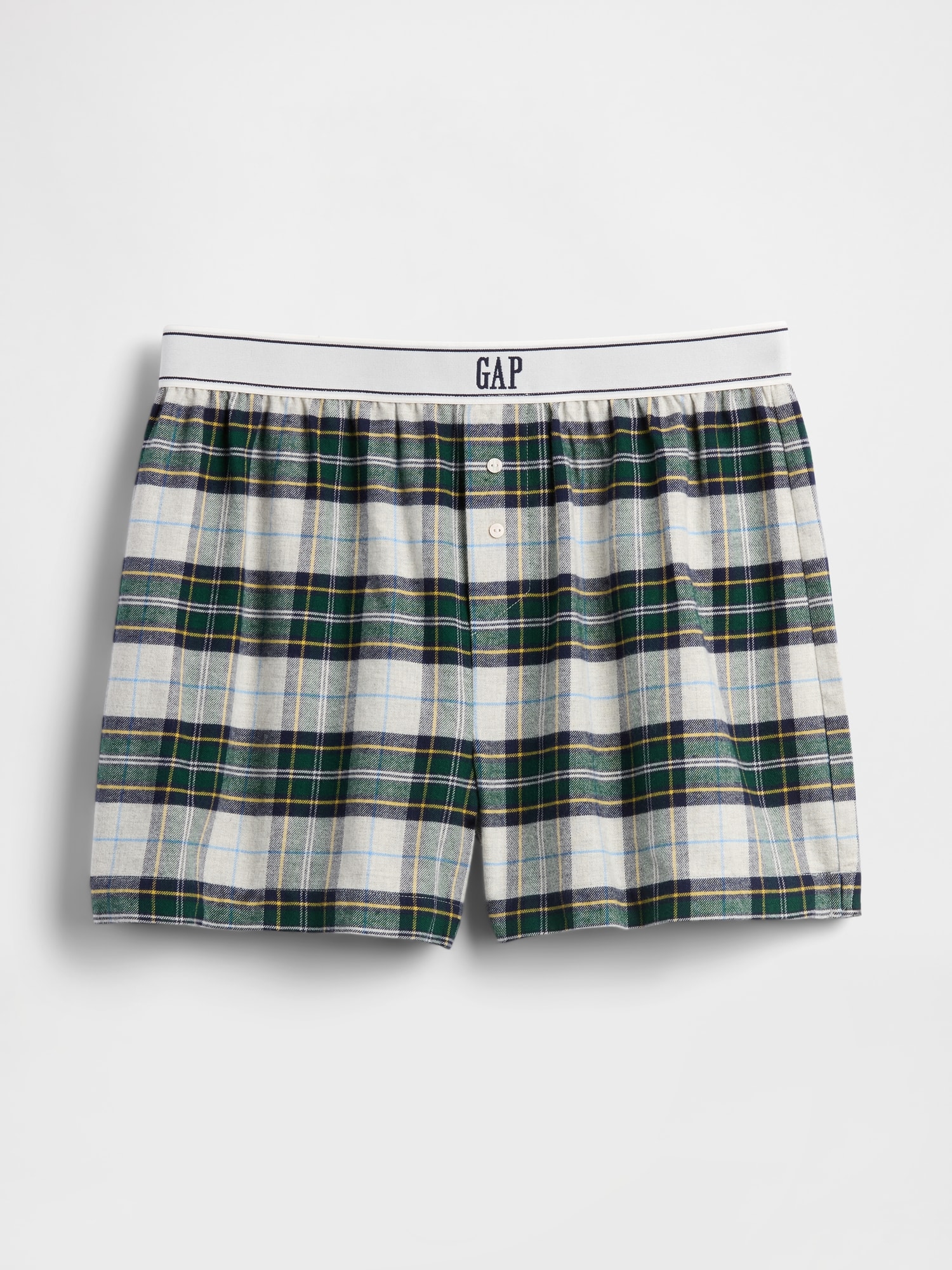 GAPロゴ フランネル ボクサーショートパンツ-5