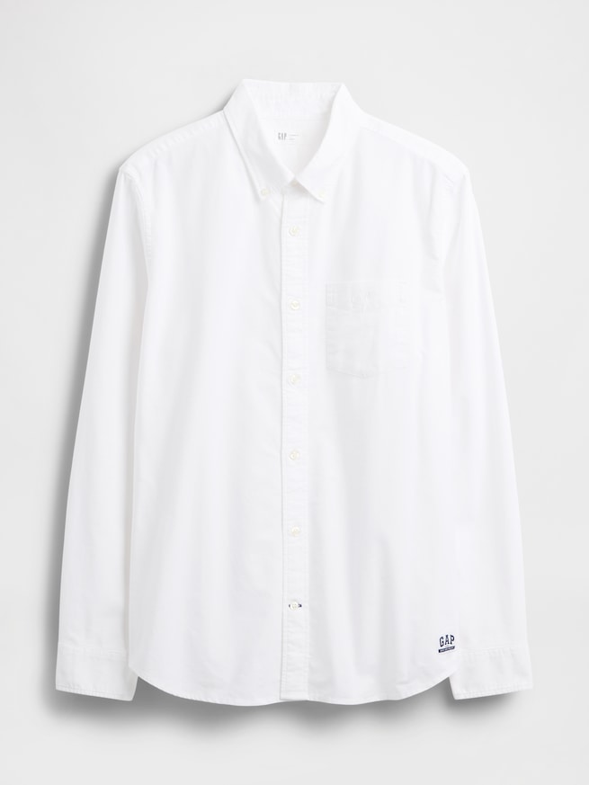 スタンダードフィット オックスフォードシャツ-4