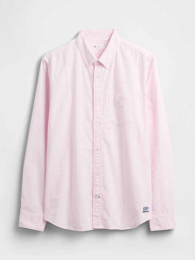 スタンダードフィット オックスフォードシャツ-4