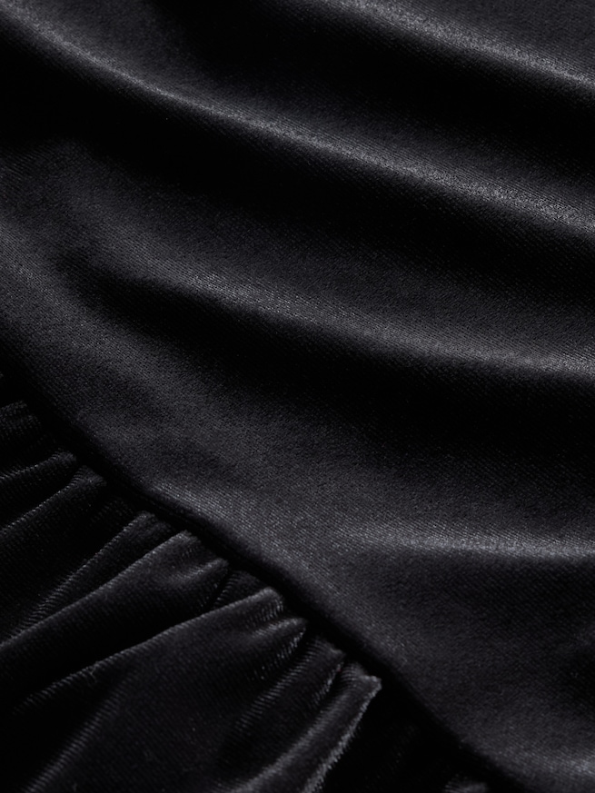 ベロア ペプラム トップス (キッズ)-4