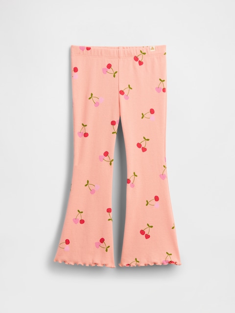 babyGap Pull-On Ribbed Flare Leggings
