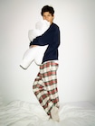 スーパーソフト フランネル パジャマパンツ (ユニセックス)-7