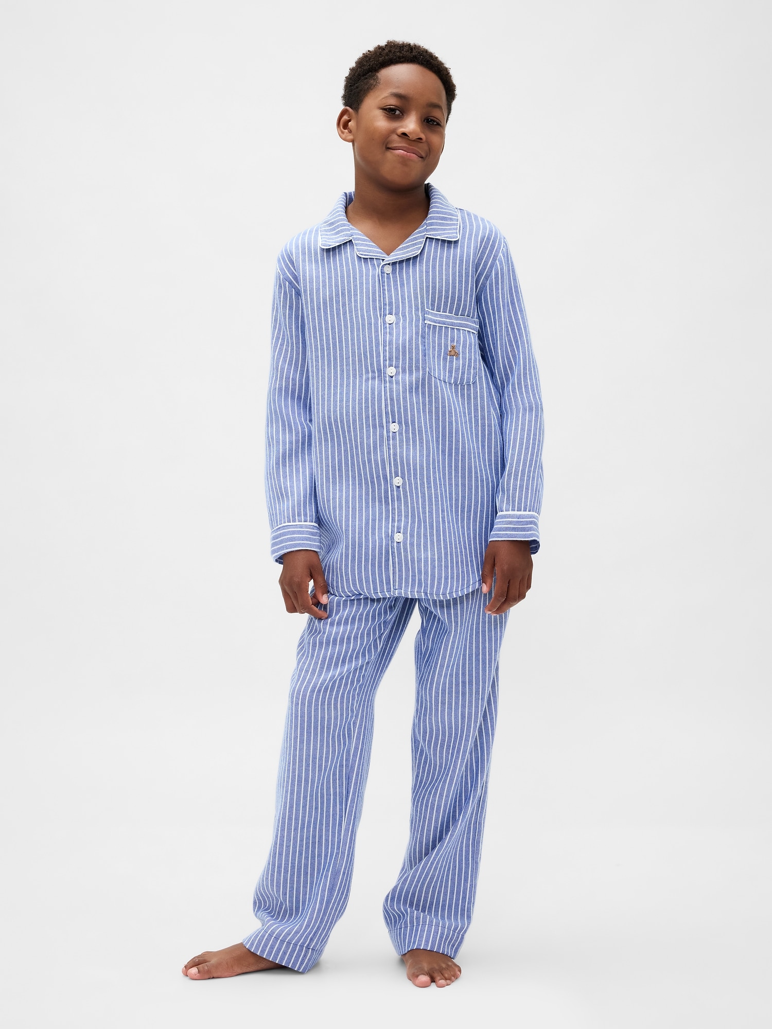 Pyjama en flanelle recyclée pour Enfant