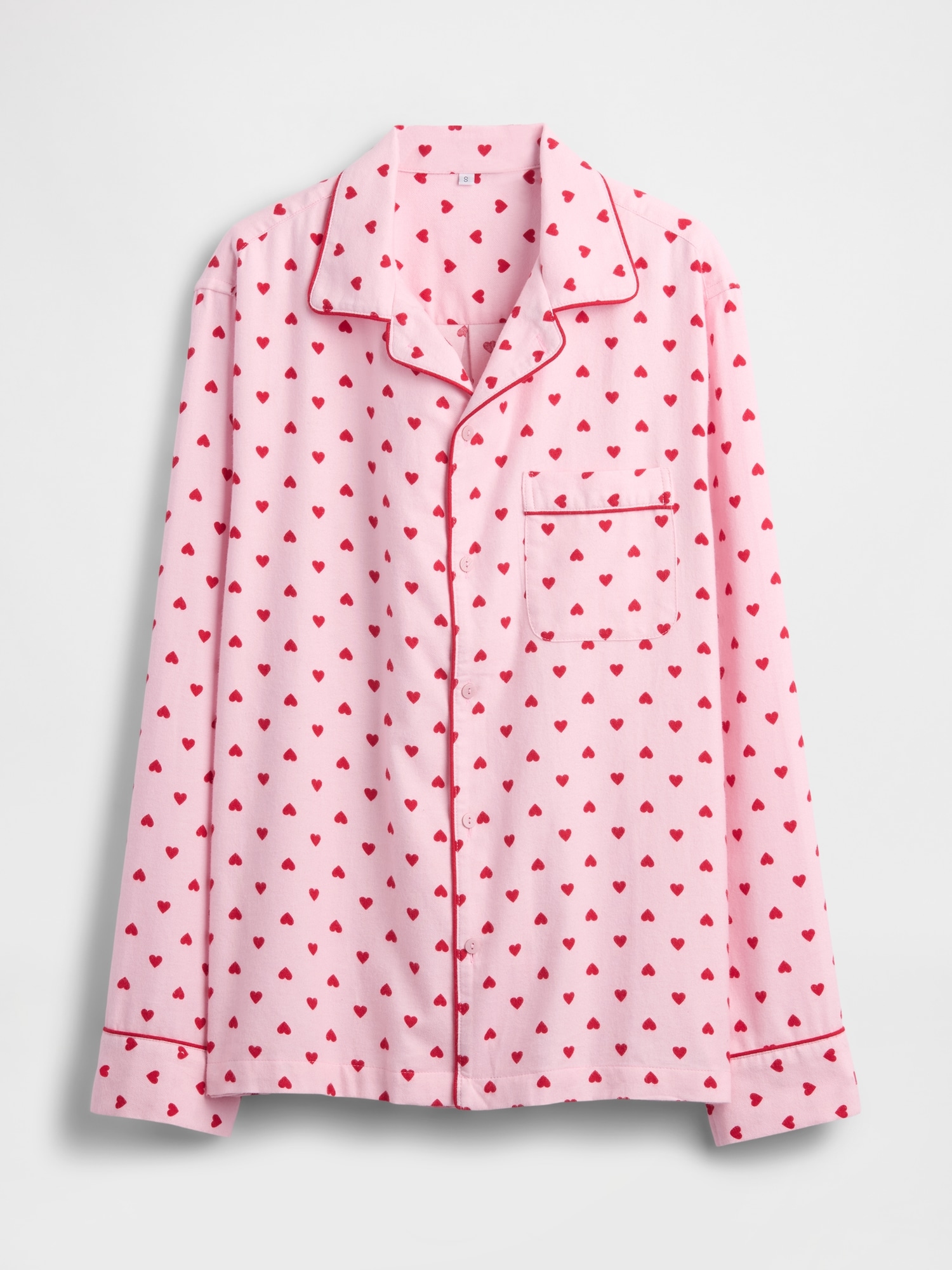 スーパーソフト フランネル パジャマシャツ (ユニセックス)-5