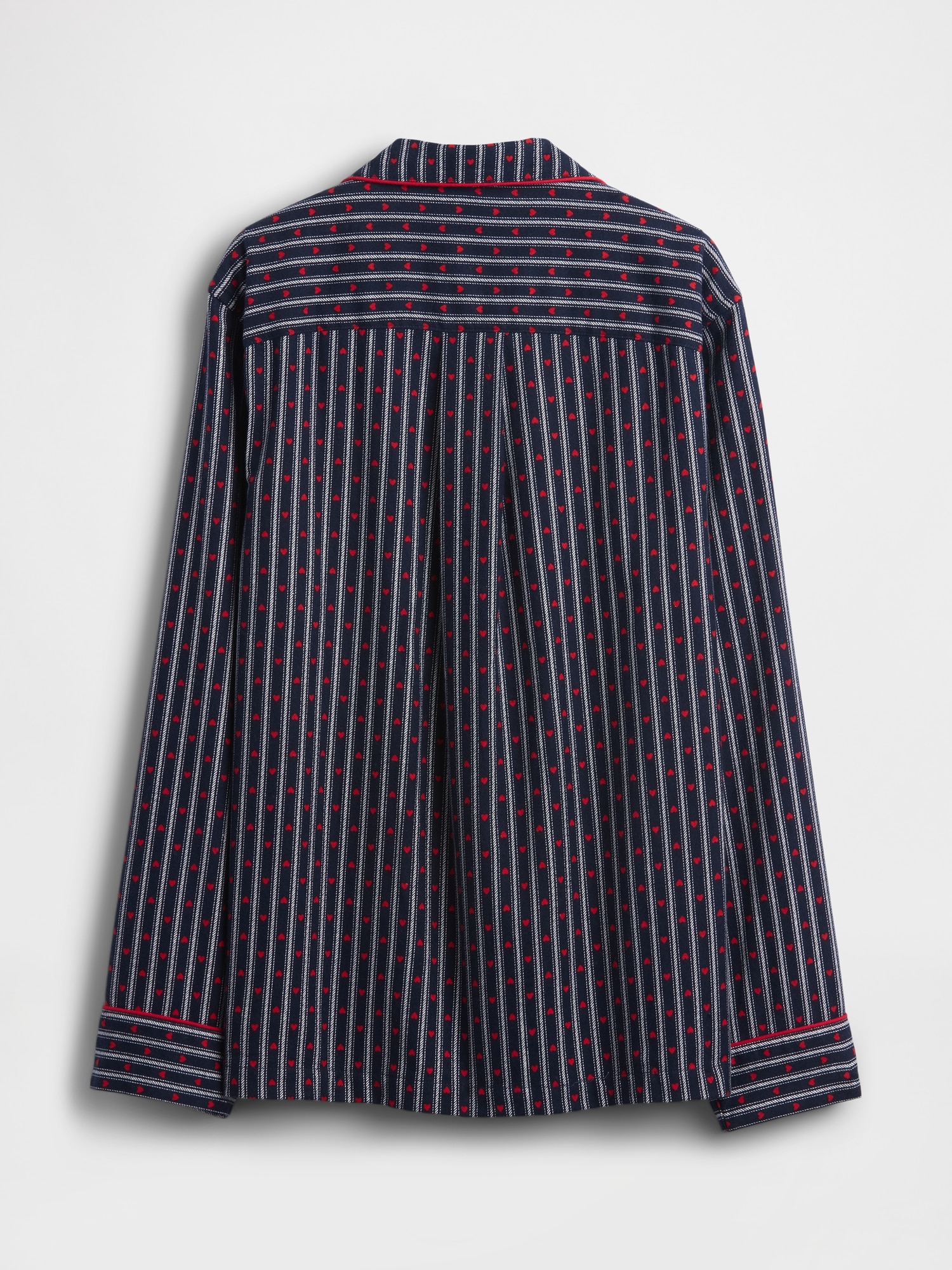 スーパーソフト フランネル パジャマシャツ (ユニセックス)-6