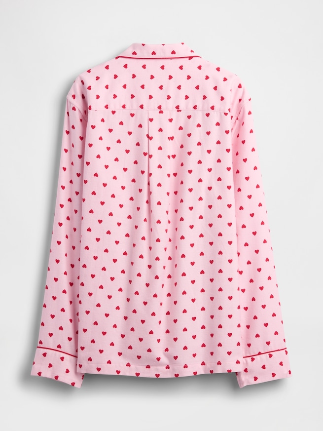 スーパーソフト フランネル パジャマシャツ (ユニセックス)-6