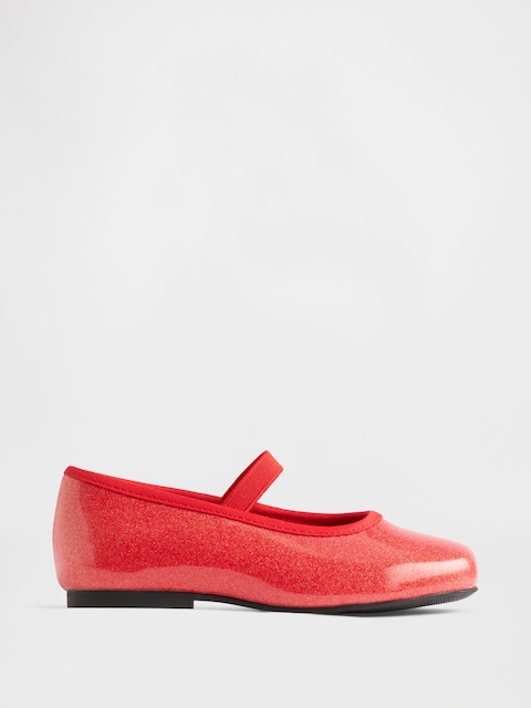 Toddler Shimmer Mary Jane Flats