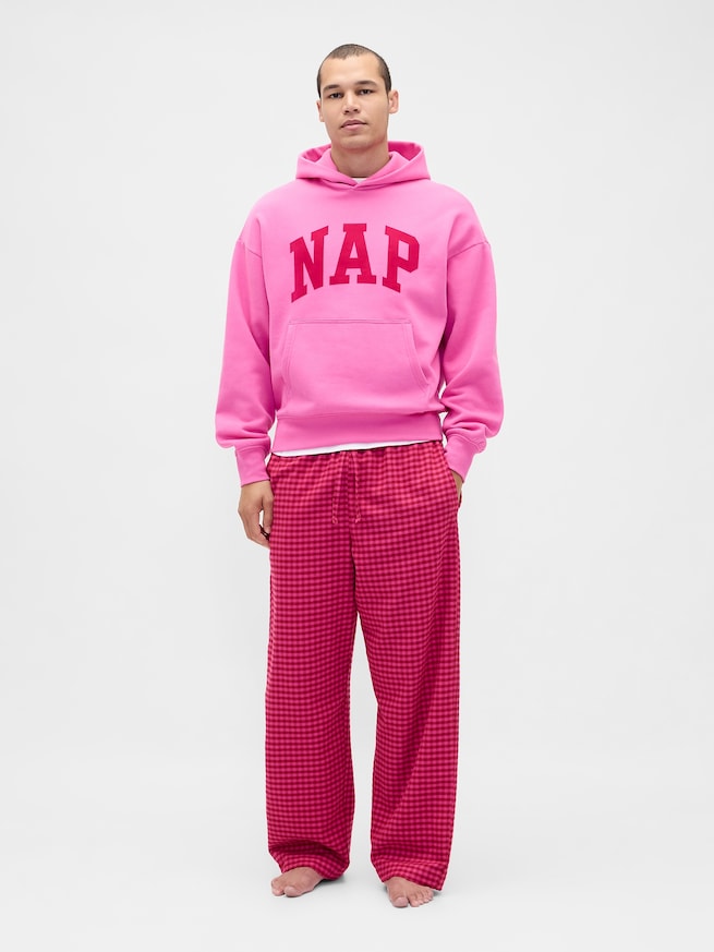 スーパーソフト フランネル パジャマパンツ (ユニセックス)-3