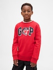 グラフィック GAPロゴ スウェットシャツ (キッズ)-0