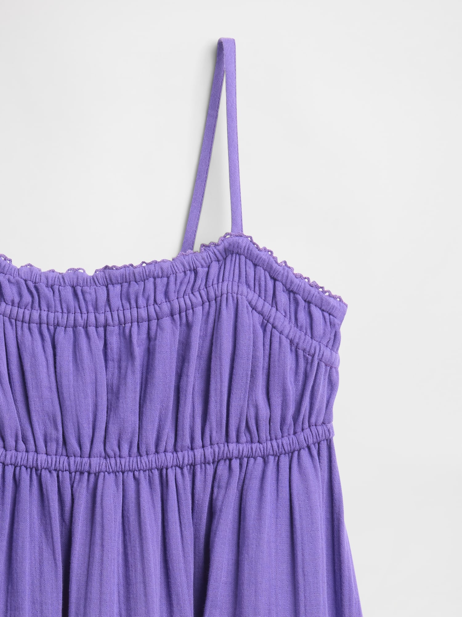 クリンクルガーゼ ミディワンピース (キッズ)-3