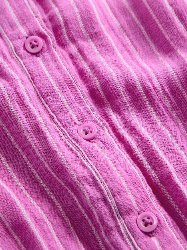 クリンクルガーゼ ロンパース (キッズ)-3