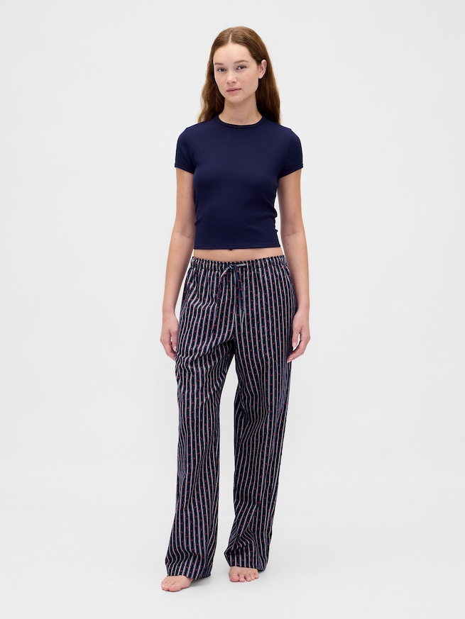 スーパーソフト フランネル パジャマパンツ (ユニセックス)-2