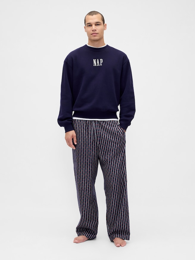 スーパーソフト フランネル パジャマパンツ (ユニセックス)-3