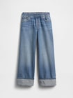 ローライズ イージー ワイド バギーデニム (キッズ)-1