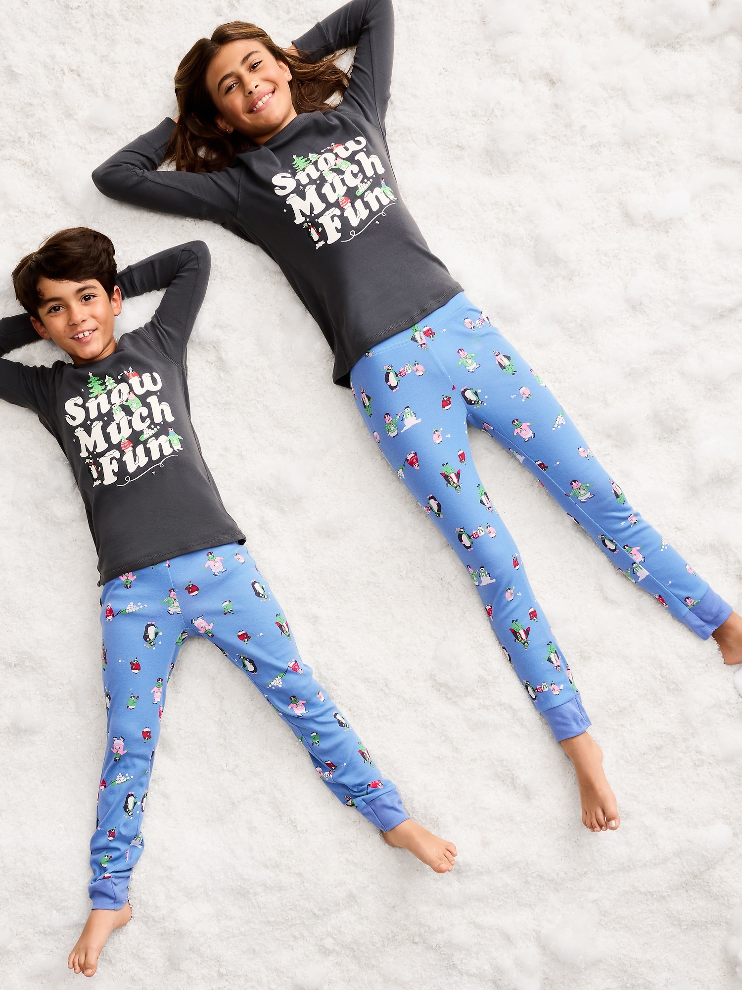 PYJAMA AJUSTÉ À IMPRIMÉ UNISEXE POUR ENFANT
