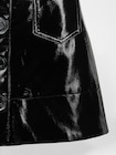 GapStudio ヴィーガン パテントレザー ミニスカート-5
