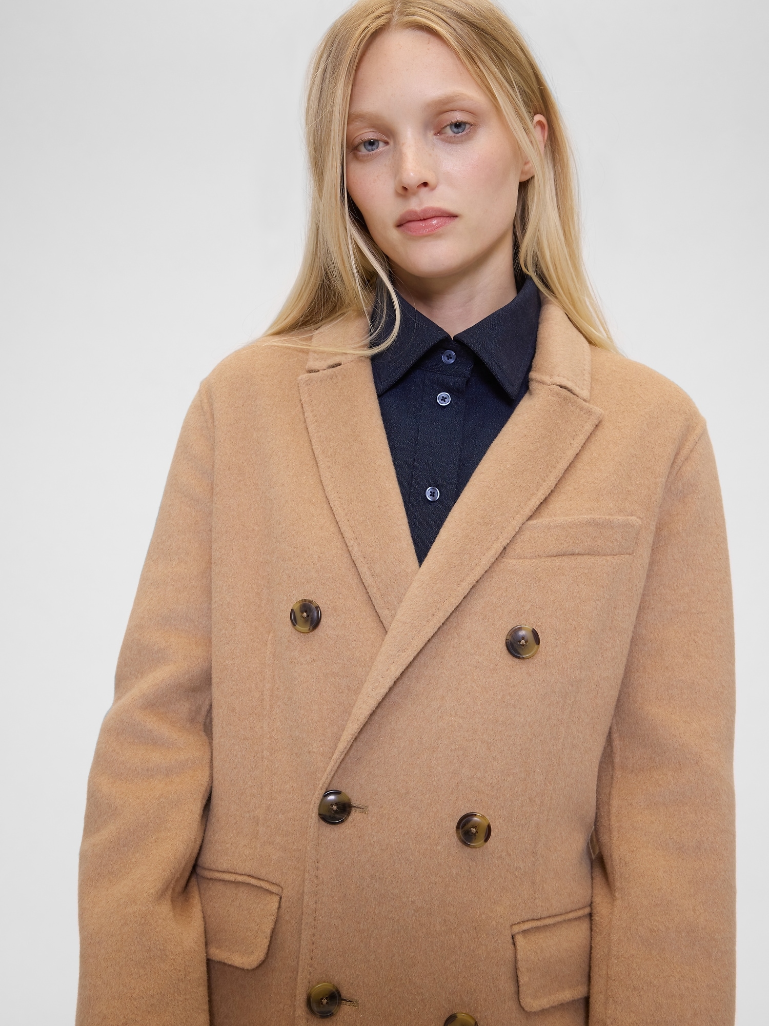 Gap公式オンラインストア | GapStudio ウールブレンド ダブルブレスト