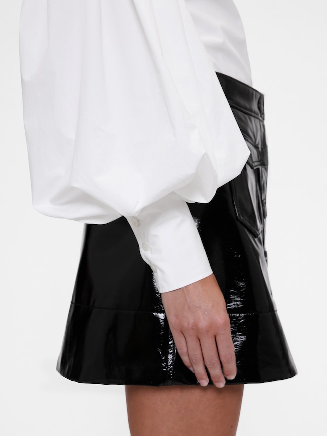 GapStudio ポプリン ボウタイシャツ-4