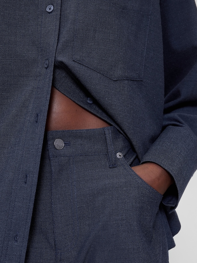 GapStudio ローライズ ルーズトラウザー-4