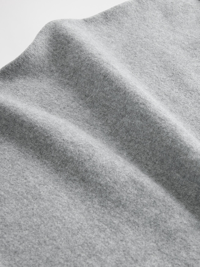 CashSoftカシミヤタッチ ストレッチミディスカート-3