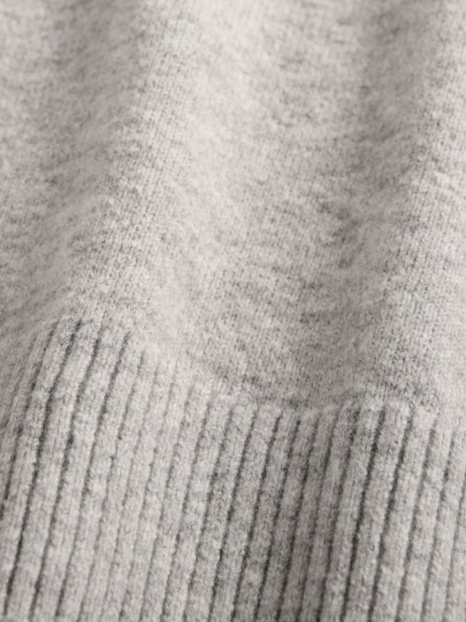 CashSoft カシミヤタッチ クルーネックセーター-3