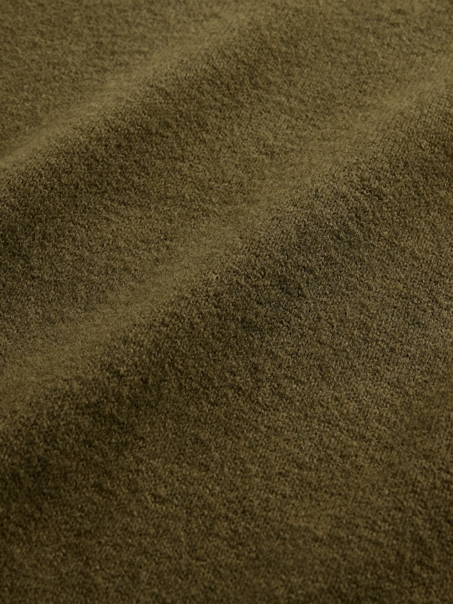 CashSoft カシミヤタッチ クルーネックセーター-3