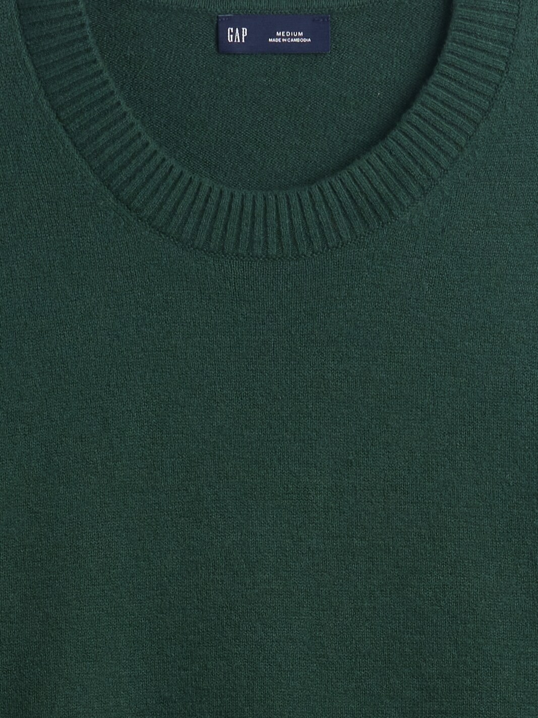 CashSoft カシミヤタッチ クルーネックセーター-3