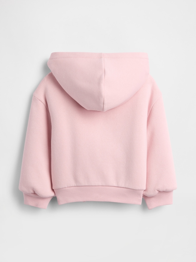 裏ボア スパンコール ジップアップパーカー (幼児・ベビー)-2