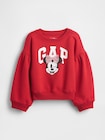 Gap &times; ディズニー ヴィンテージソフト GAPロゴ バブルスウェットシャツ (幼児・ベビー)-1