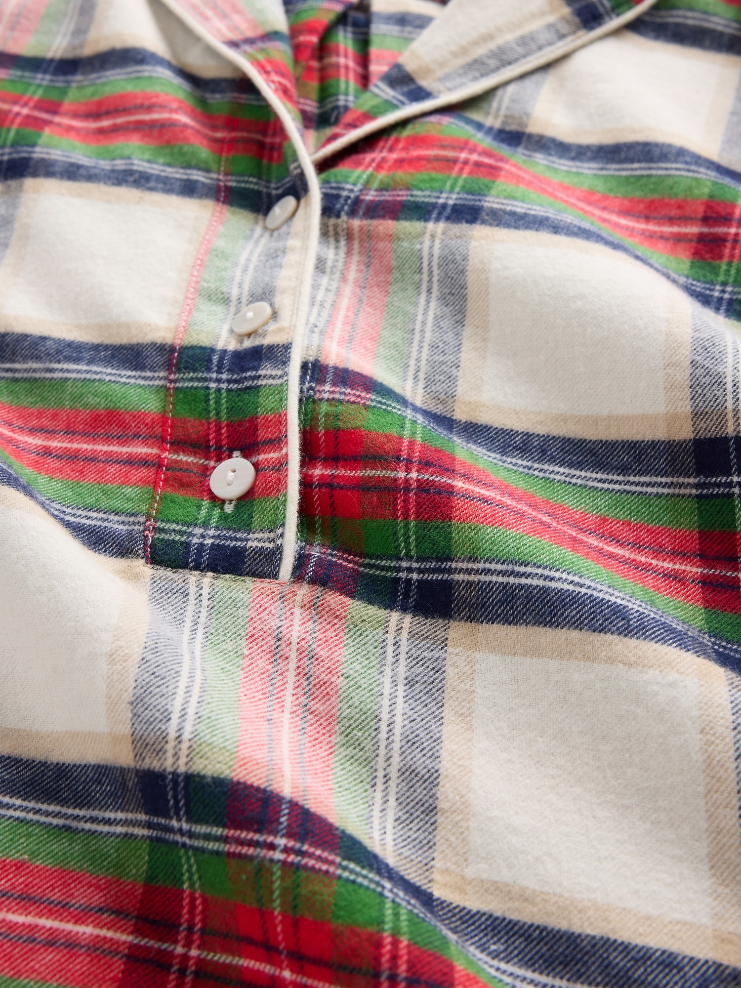 スーパーソフト フランネル パジャマワンピース-1