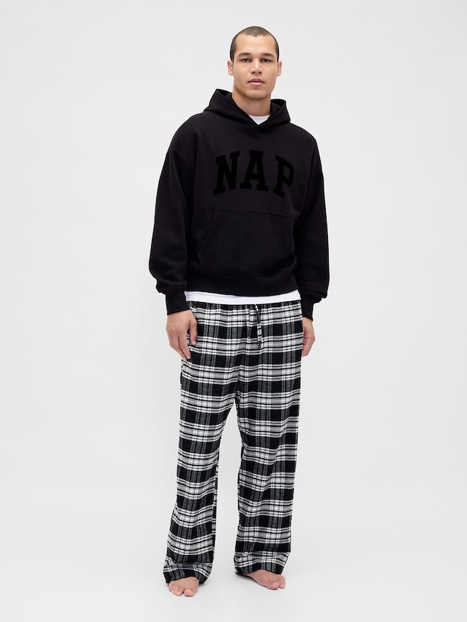 スーパーソフト フランネル パジャマパンツ (ユニセックス)-3