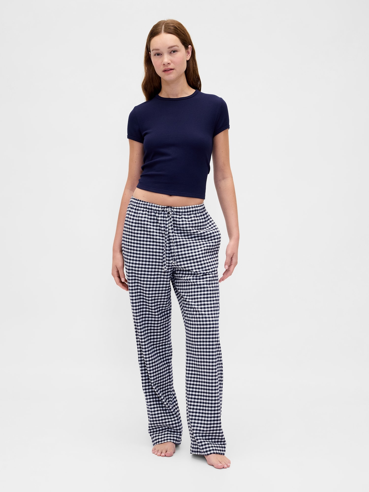 スーパーソフト フランネル パジャマパンツ (ユニセックス)-2