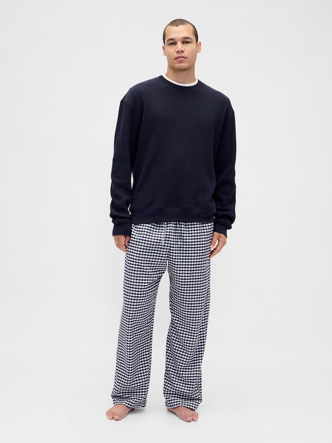 スーパーソフト フランネル パジャマパンツ (ユニセックス)-3