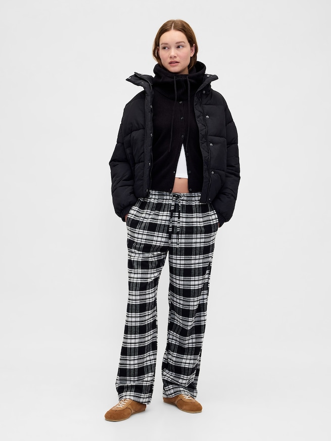 スーパーソフト フランネル パジャマパンツ (ユニセックス)-5