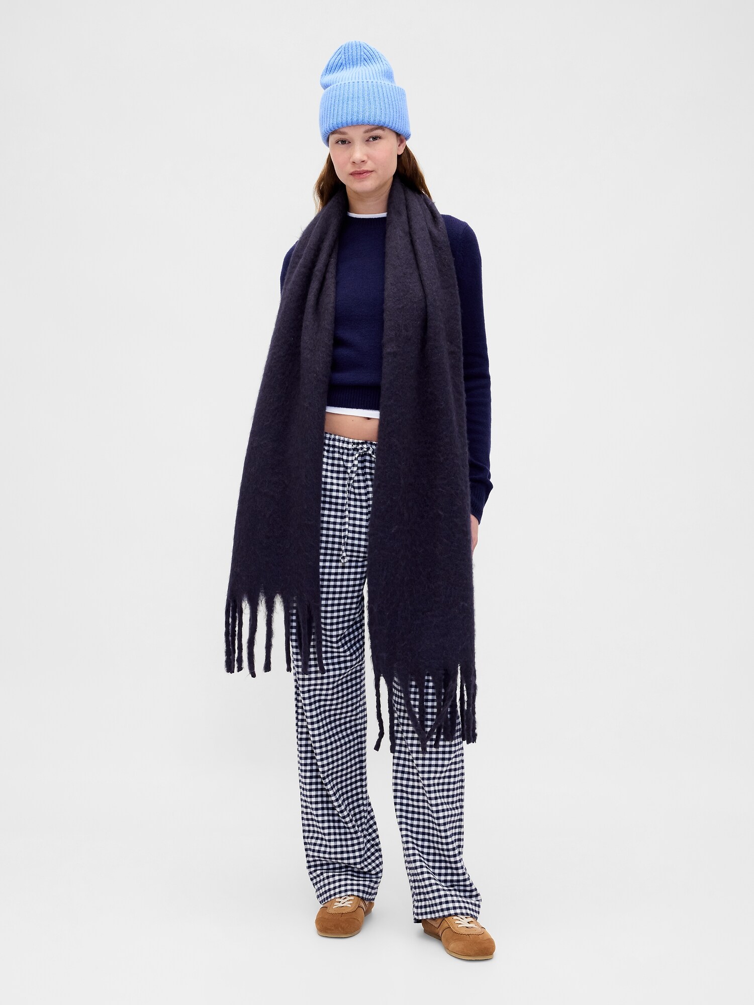 スーパーソフト フランネル パジャマパンツ (ユニセックス)-5