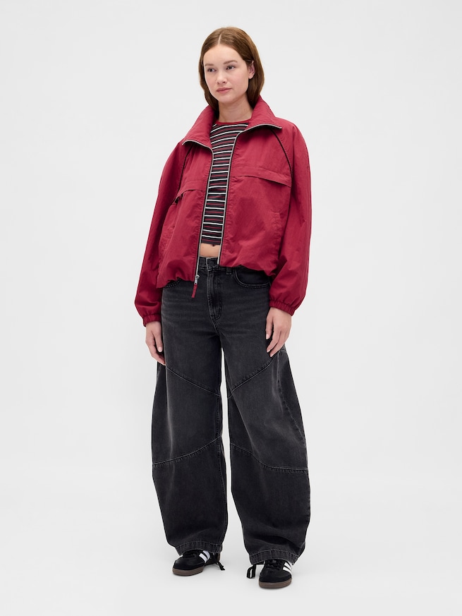 ストレンジャー・シングス フランネル裏地 トラックジャケット-1