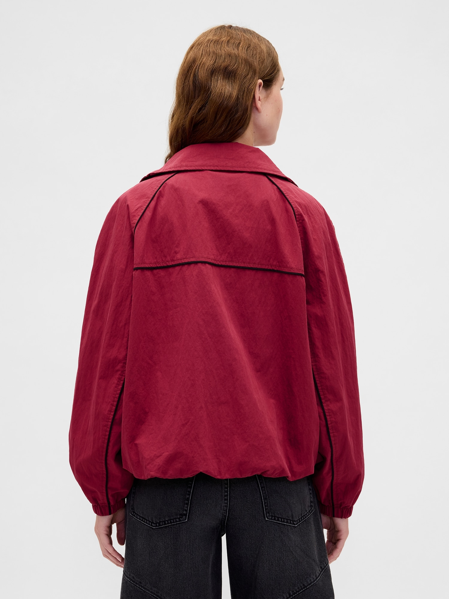 GAP トラックジャケット セットアップ 赤 Gap公式オンラインストア | ストレンジャー・シングス フランネル裏地