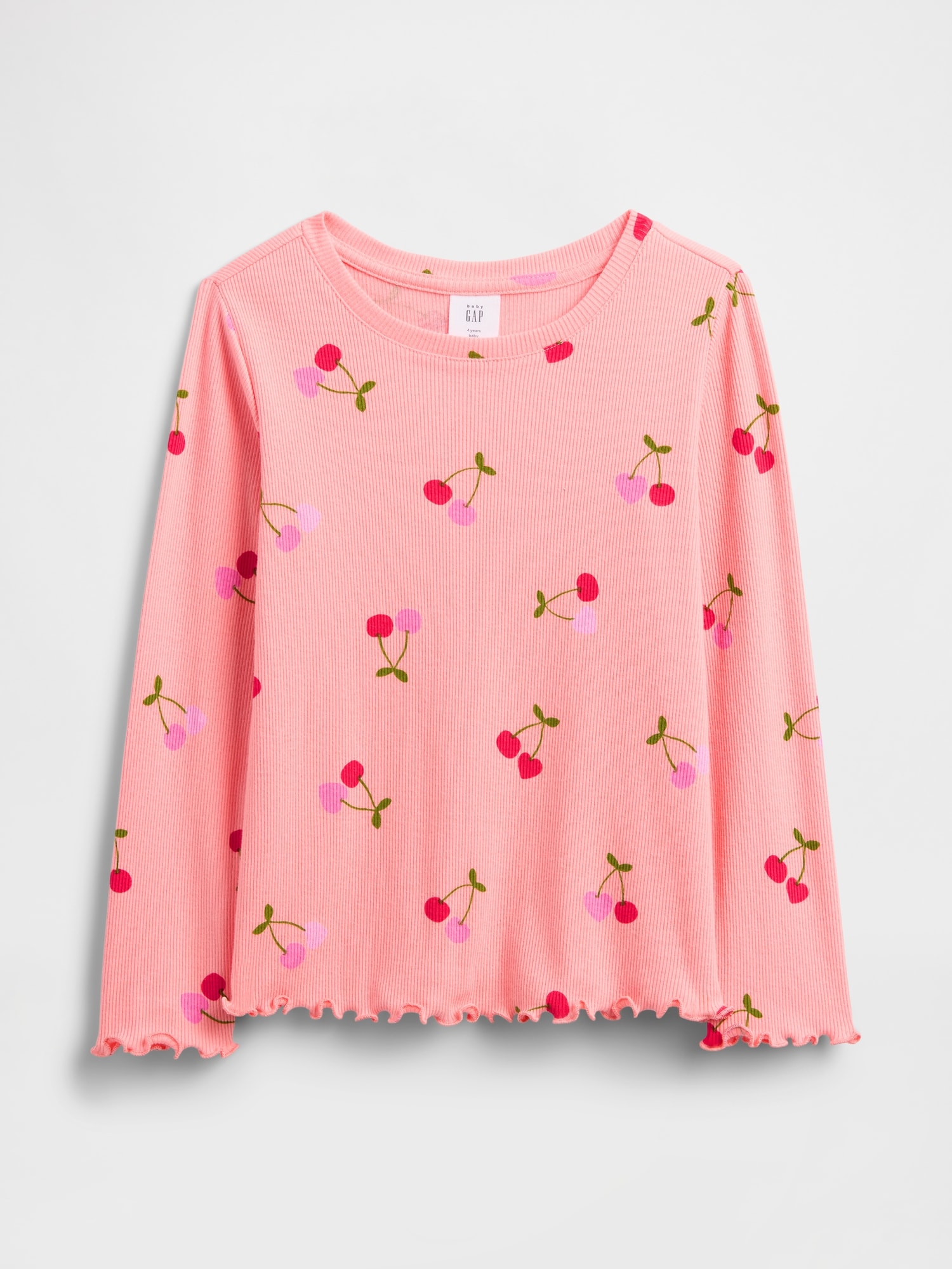 T-shirt à imprimé côtelé babygap