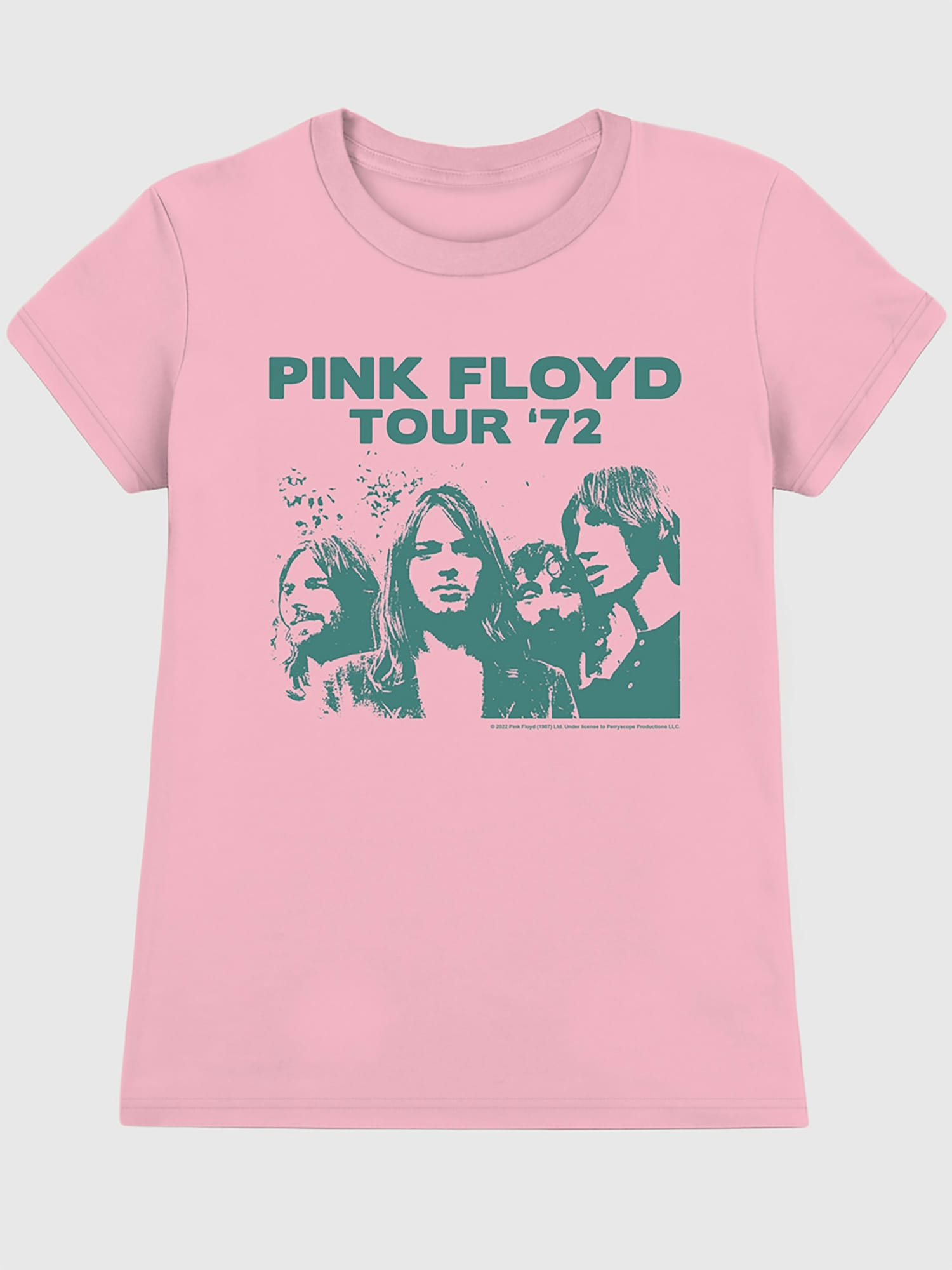 Pink Floyd 72 Pink Graphic T-Shirt for Women