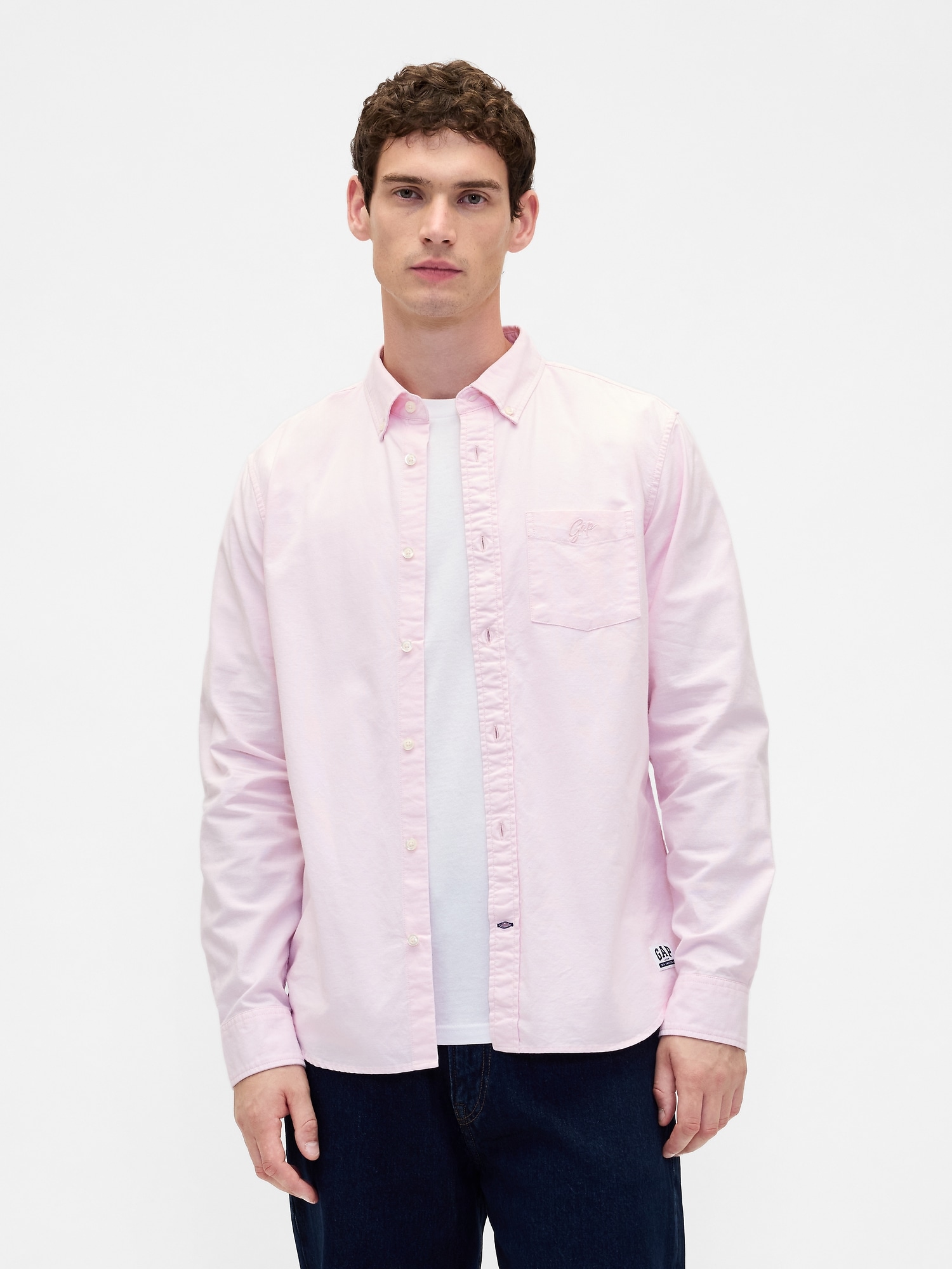 Gap公式オンラインストア | スタンダードフィット オックスフォードシャツ