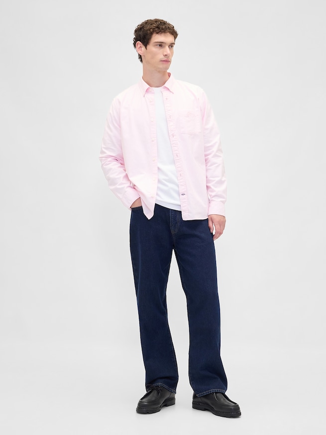 スタンダードフィット オックスフォードシャツ-1