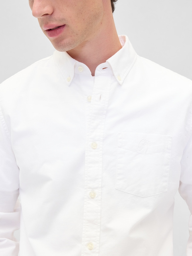 スタンダードフィット オックスフォードシャツ-3