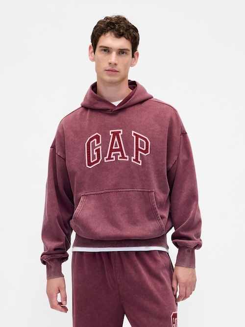 ヴィンテージソフト オーバーサイズ GAPロゴパーカー