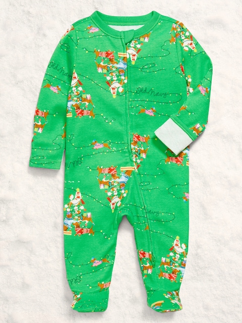 2-Way-Zip Sleep & Play Footed One-Piece for Baby