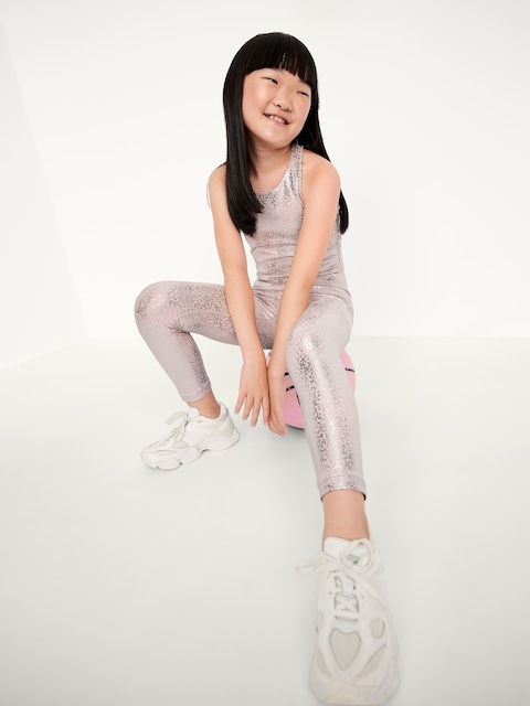 LEGGING POWERSOFT TAILLE HAUTE À POCHES LATÉRALES POUR FILLE